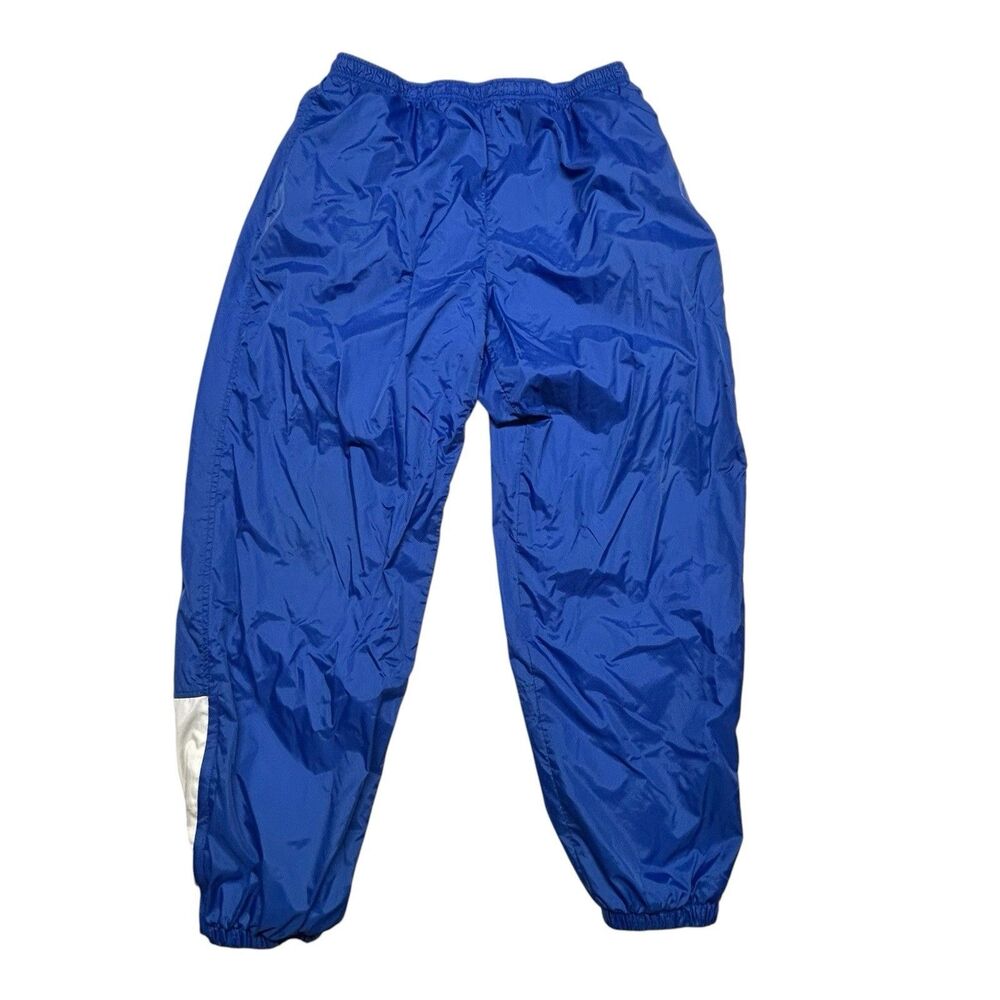 Vintage 90s Nike Mens Size 3XL Track Pants Lined Zip Ankle Windbreaker Running
